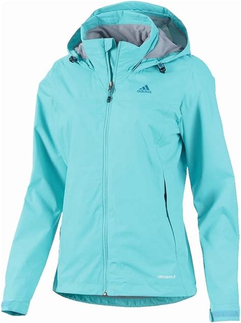 adidas Damen Regenjacke HT Wandertag Jacket, Vivid Mint F14, 